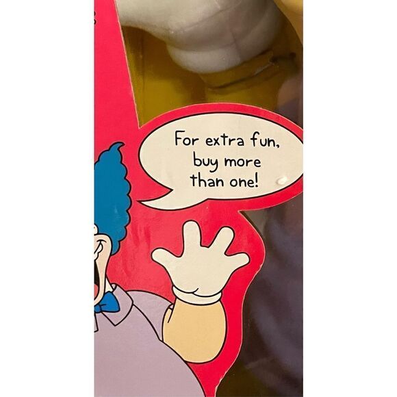 Playmates The Simpsons Treehouse of Horror Talking Krusty the Clown Talk… - Picture 3 of 10